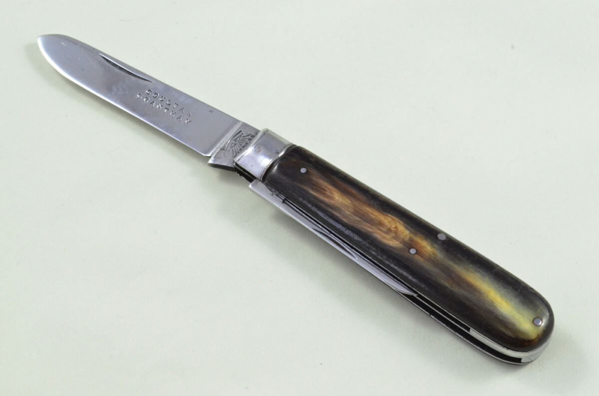 Taylors Eye Witness Sheffield Made 2 blade Pen Pocket Folding Knife Water Buffalo Scaled Pen Knife - Image 7