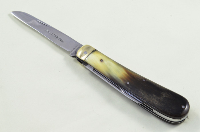 Sheffield Made 2 blade Pen Pocket Folding Knife Water Buffalo Scaled Pen Knife - Image 8