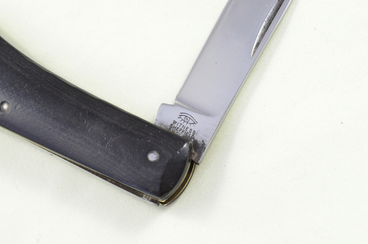 Tiny Taylors Eye Witness Sheffield Made Fibre Scaled Lambs Foot Pen Pocket Knife - Image 7