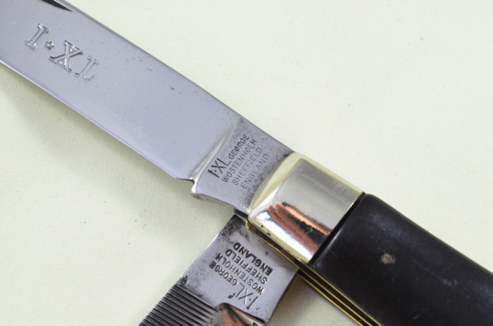IXL Wolstenholme Sheffield Made 2 blade Pen Pocket Folding Knife Water Fibre Scaled Pen Knife - Image 3