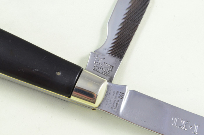 IXL Wolstenholme Sheffield Made 2 blade Pen Pocket Folding Knife Water Fibre Scaled Pen Knife - Image 5