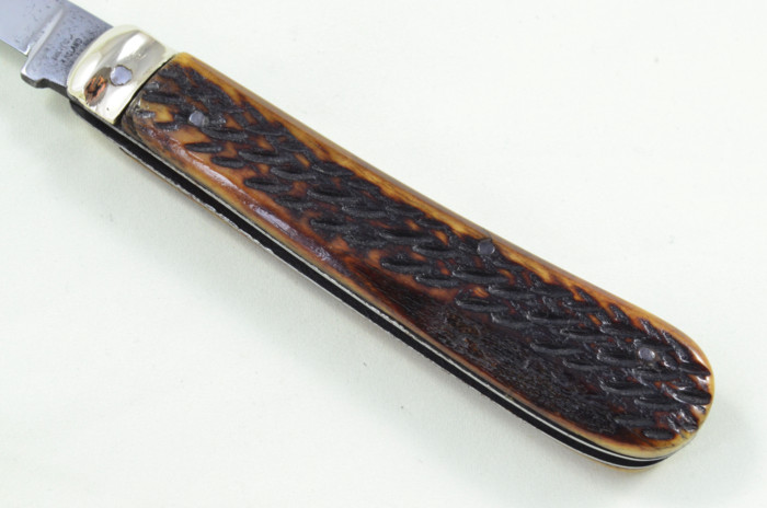 Sheffield Made Lambs Foot Knife Stag Antler Horn Scaled Pen Knife - Image 3