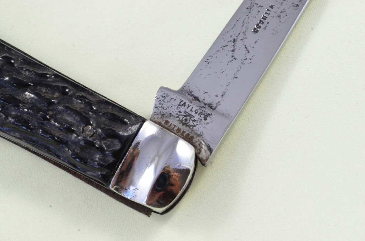 Taylors Eye Witness Sheffield Made Bex Scaled Lambs Foot Pen Pocket Knife - Image 5