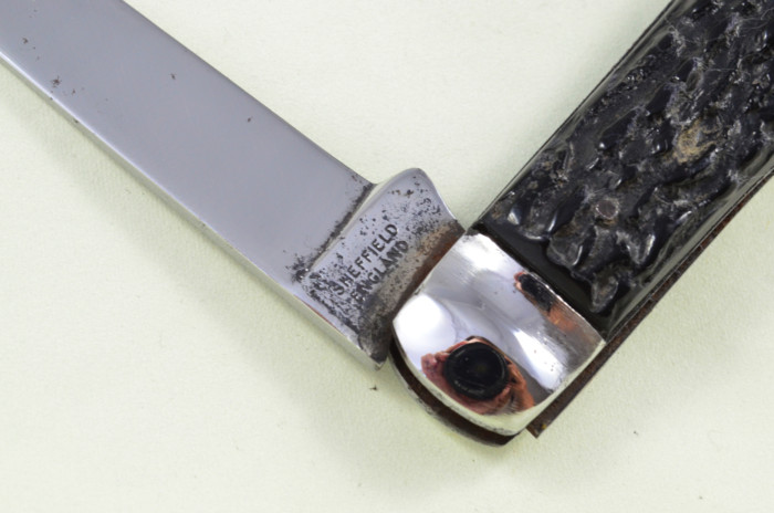 Taylors Eye Witness Sheffield Made Bex Scaled Lambs Foot Pen Pocket Knife - Image 6