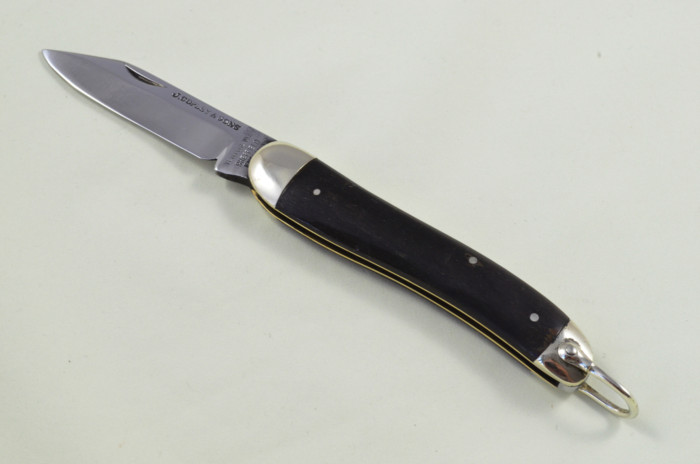 J Copley & Sons Sheffield Made Drop Point Pen Pocket Folding Knife Water Buffalo Scaled Pen Knife