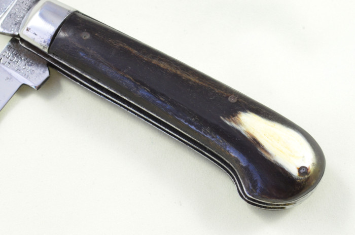 Wheatley Bros Sheffield Made 2 blade Pen Pocket Folding Knife Water Buffalo Scaled Pen Knife - Image 4