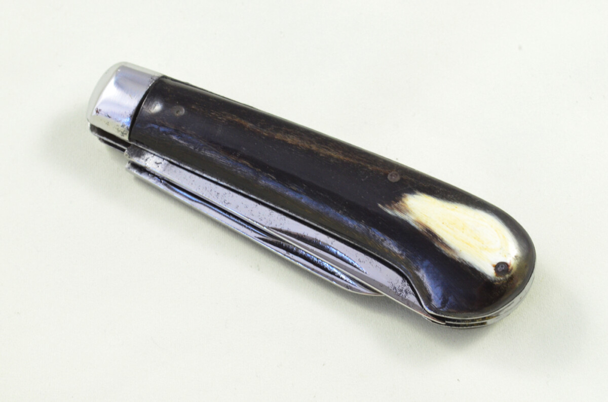 Wheatley Bros Sheffield Made 2 blade Pen Pocket Folding Knife Water Buffalo Scaled Pen Knife - Image 8