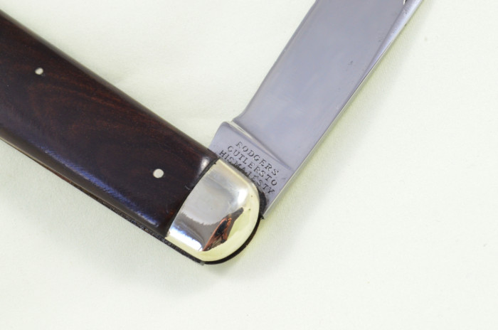 Huge Joseph Rodgers Sheffield Made Spearpoint Pen Pocket Folding Knife Water Buffalo Scaled Pen Knife - Image 5