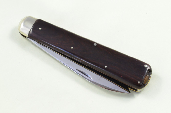 Huge Joseph Rodgers Sheffield Made Spearpoint Pen Pocket Folding Knife Water Buffalo Scaled Pen Knife - Image 6