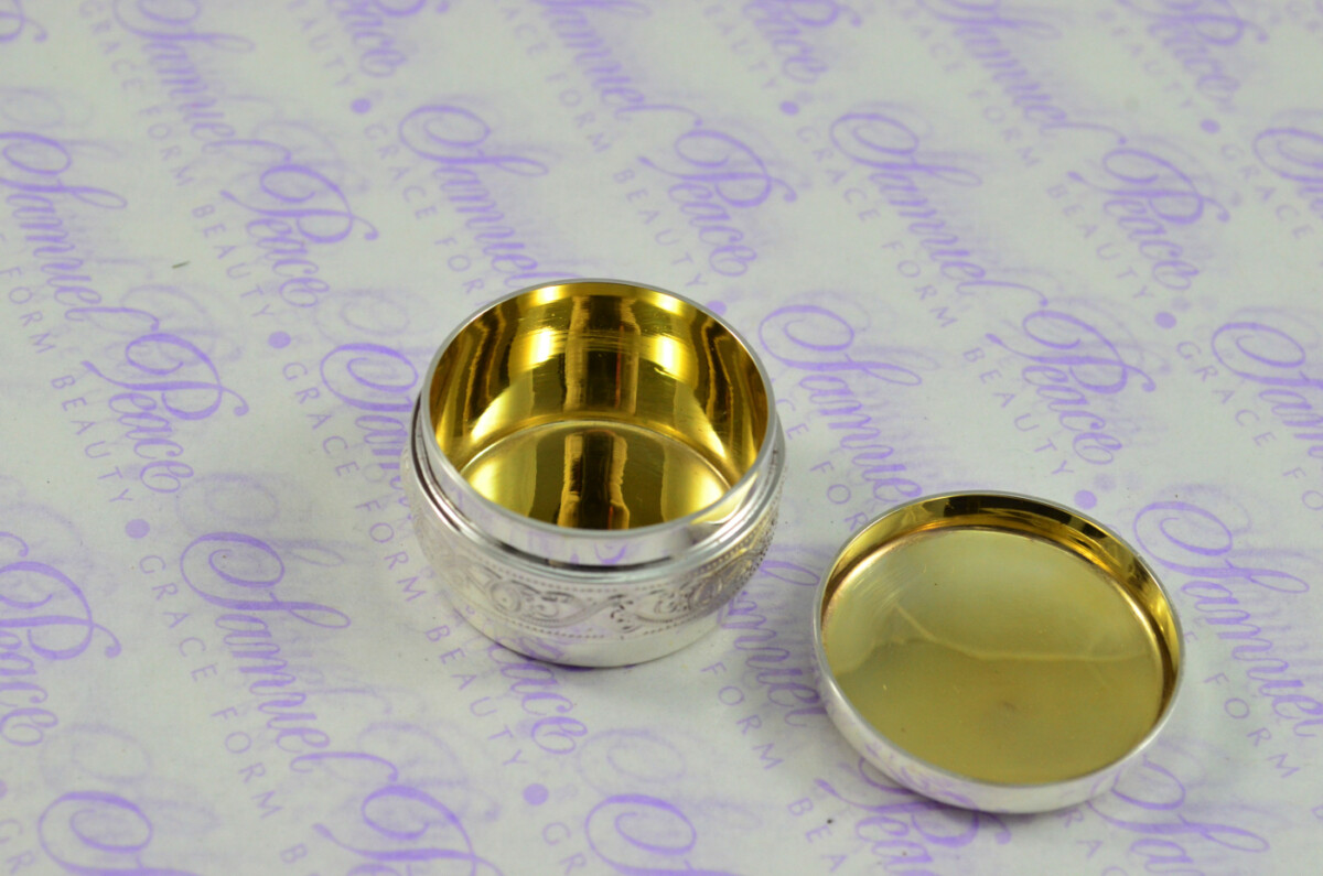 Sterling Silver Celtic Large Pill/Trinket Box Hallmarked 2022 Made in Sheffield England - Image 5