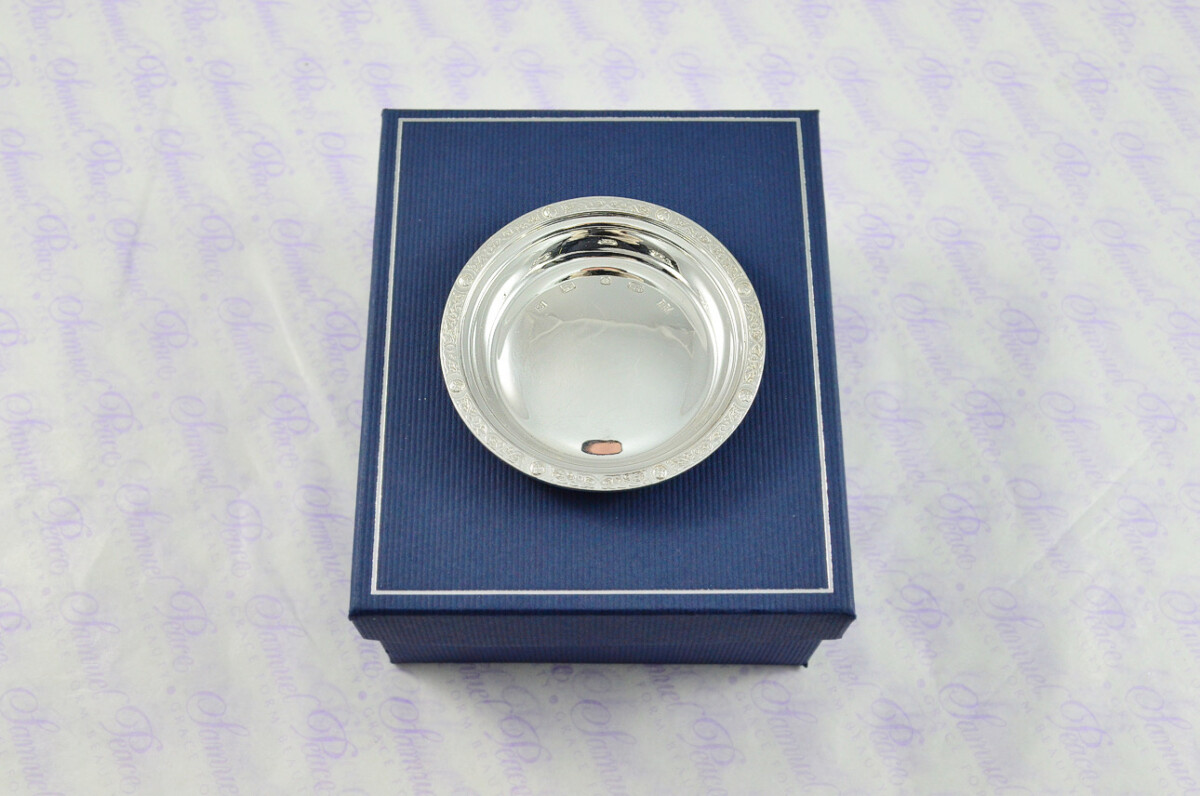Sterling Silver Celtic Pin Dish Hallmarked 2021 Made in Sheffield England
