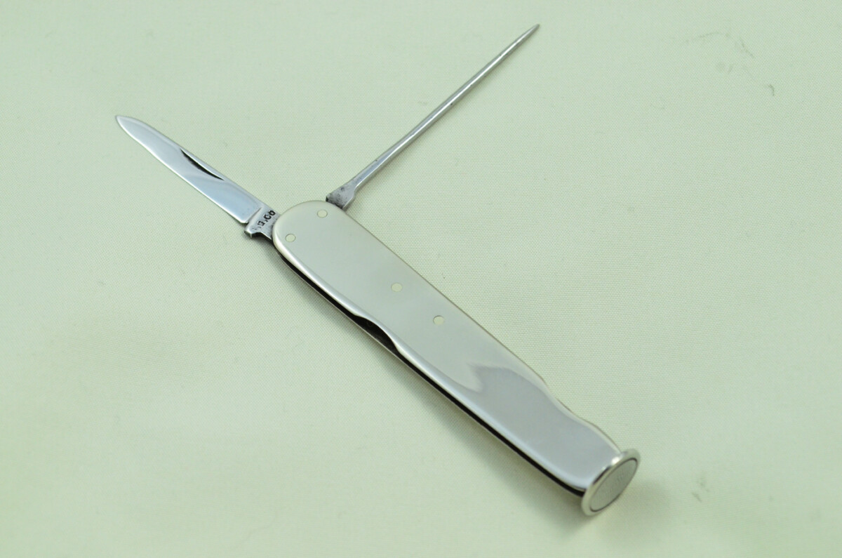 A.G Co Sheffield Made 2 Blade Brass Scaled Pen/Pocket Knife Pipe Interest - Image 5