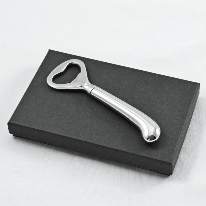 A Pistol Pattern Stainless Steel Bottle Opener Gift Boxed