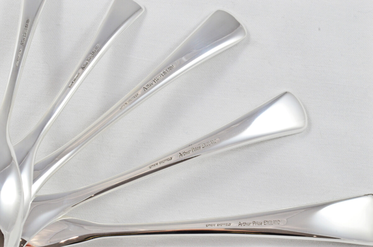 Arthur Price of England Canteen of Cutlery Sheffield - Silver Plated - Jazz - 50 Pieces - Image 7