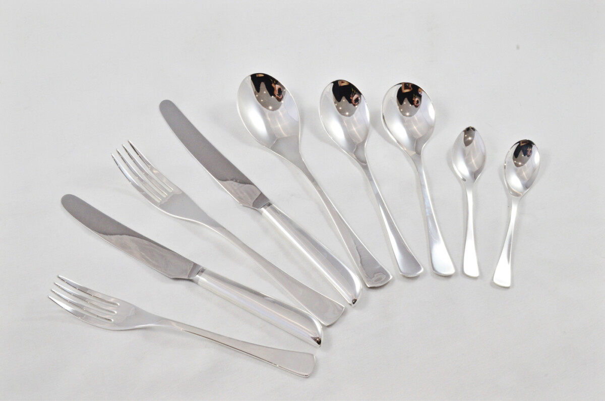 Arthur Price of England Canteen of Cutlery Sheffield - Silver Plated - Jazz - 50 Pieces - Image 9