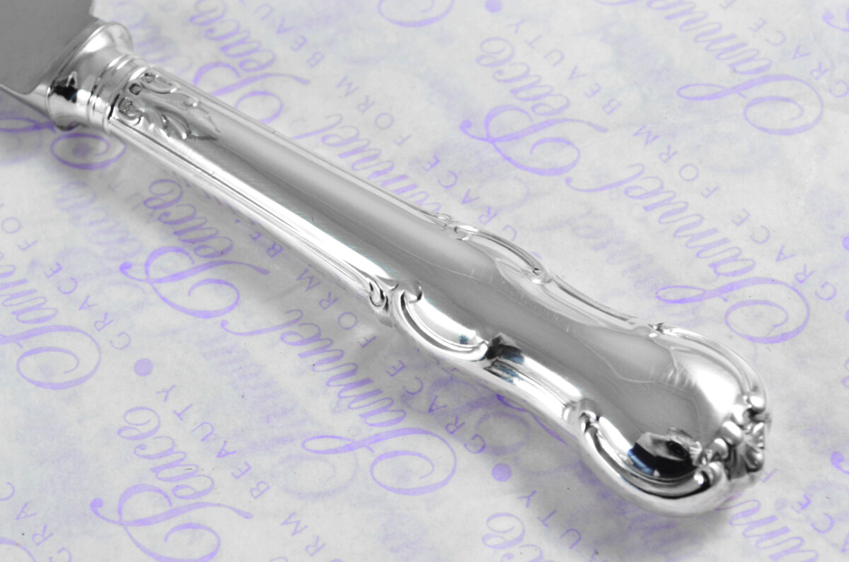 Goldsmiths & Silversmiths London Assayed 12 Dessert Knives Sterling Silver Princess Pattern 1912 - Image 9