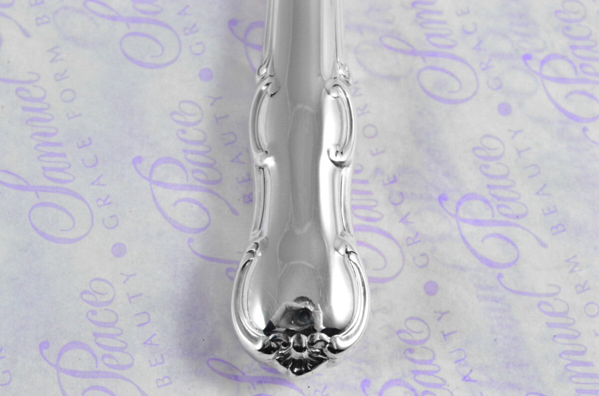 Goldsmiths & Silversmiths London Assayed 12 Dessert Knives Sterling Silver Princess Pattern 1912 - Image 8