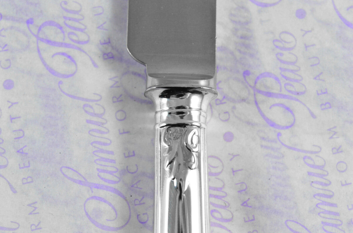 Goldsmiths & Silversmiths London Assayed 12 Dessert Knives Sterling Silver Princess Pattern 1912 - Image 10