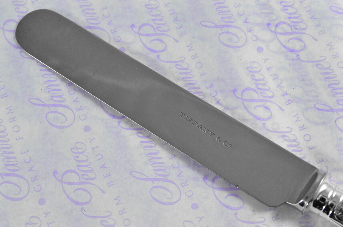 Goldsmiths & Silversmiths London Assayed 12 Dessert Knives Sterling Silver Princess Pattern 1912 - Image 11