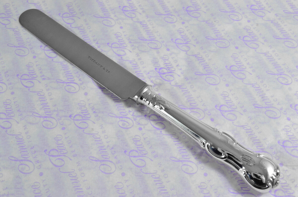 Goldsmiths & Silversmiths London Assayed 12 Dessert Knives Sterling Silver Princess Pattern 1912 - Image 4