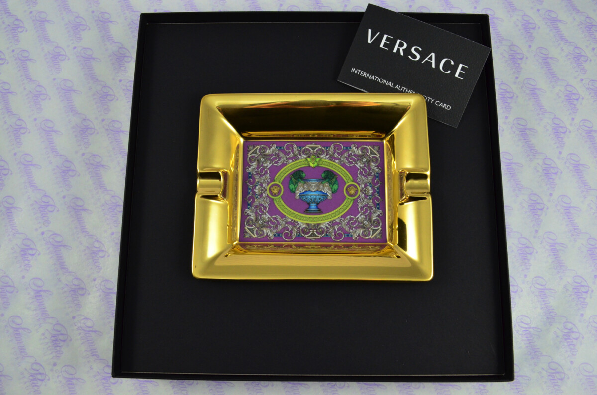 VERSACE BAROCCO MOSAIC ASHTRAY 13 CM