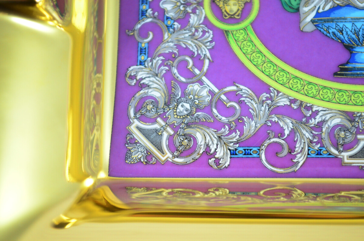 VERSACE BAROCCO MOSAIC ASHTRAY 13 CM - Image 7