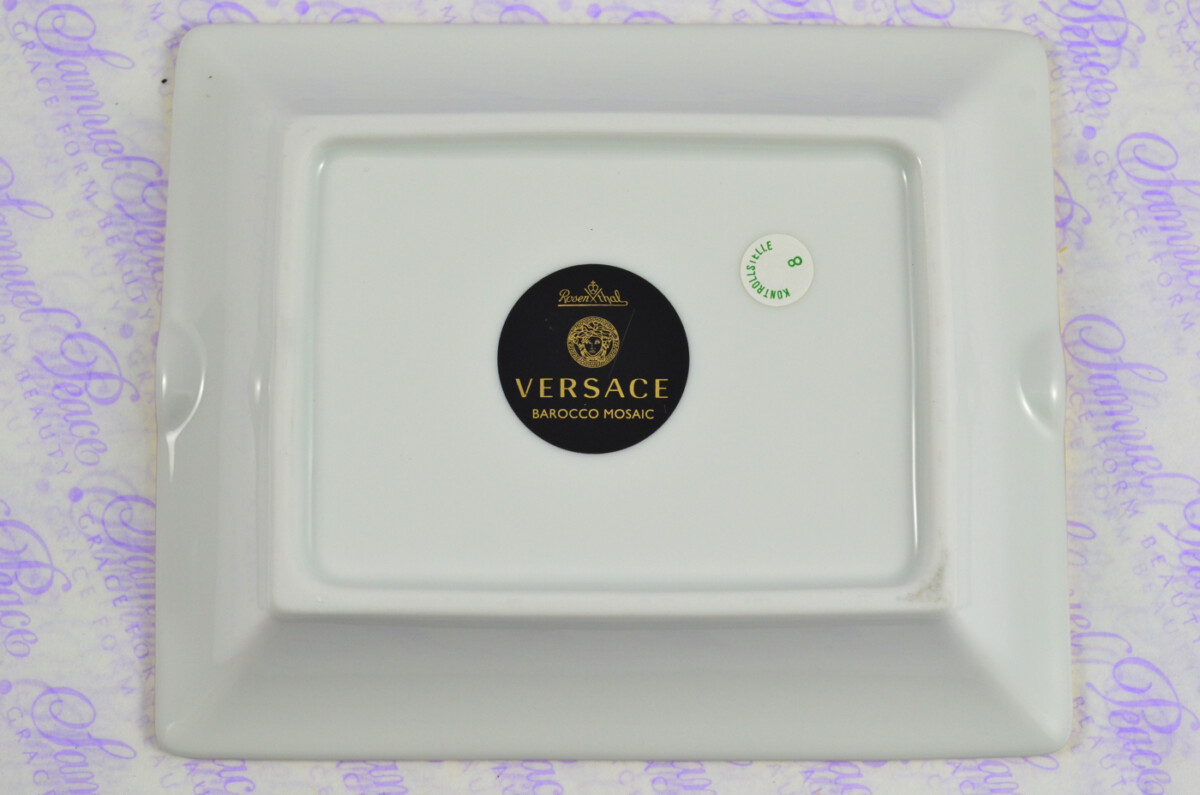 VERSACE BAROCCO MOSAIC ASHTRAY 13 CM - Image 6