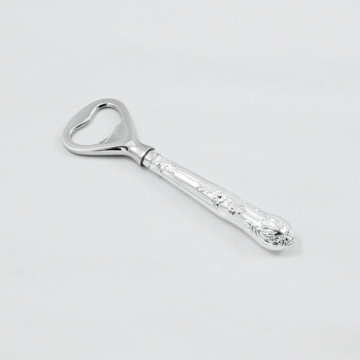 A Queens Pattern Silver Plated Bottle Opener Gift Boxed - Image 2