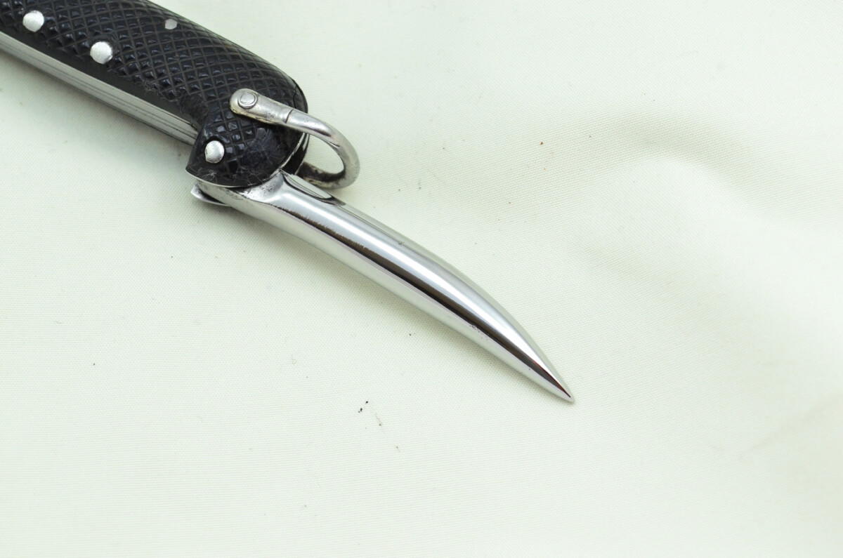 Antique British WWII Army Issue Jack Knife Richards Made in Sheffield England 1941 - Image 4