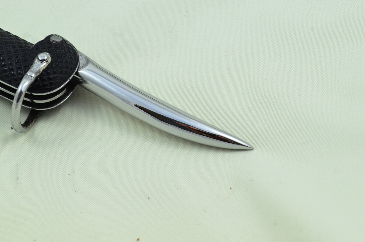 Antique British WWII Army Issue Jack Knife Richards Made in Sheffield England 1941 - Image 3