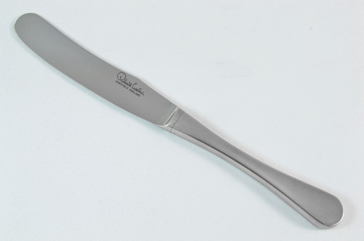 Robert Welch Stainless Steel 18/10 Butter Knife Brushed Finish