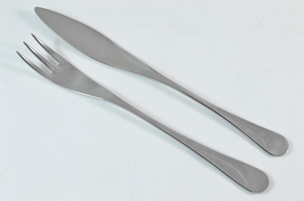 Robert Welch Stainless Steel 18/10 Fish Knife & Fork