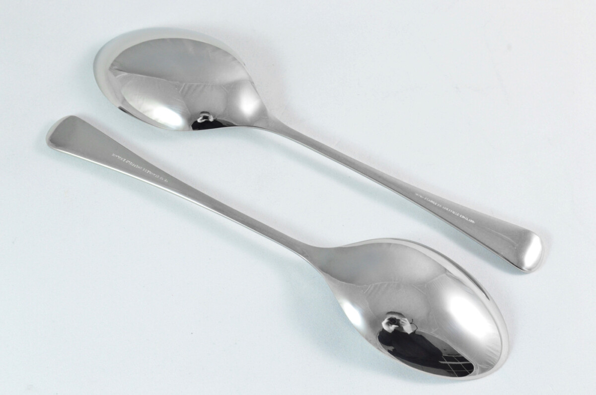 Robert Welch Stainless Steel 18/10 Set of Two Serving/Table Spoons