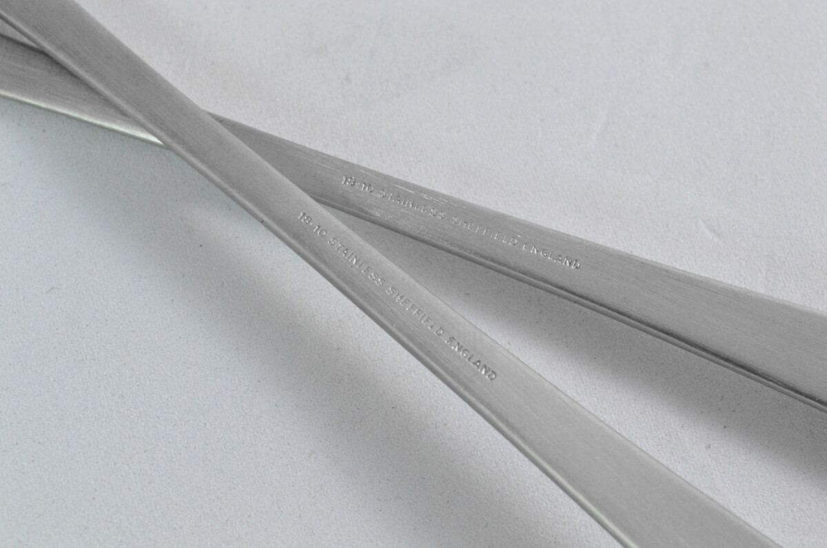 Robert Welch Stainless Steel 18/10 Salad Servers Brushed Finish - Image 7