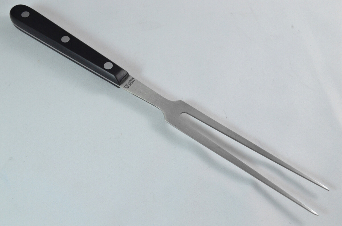 Robert Welch Stainless Steel 18/10 Carving/BBQ/Turkey Fork Extra Long Prongs - Image 6