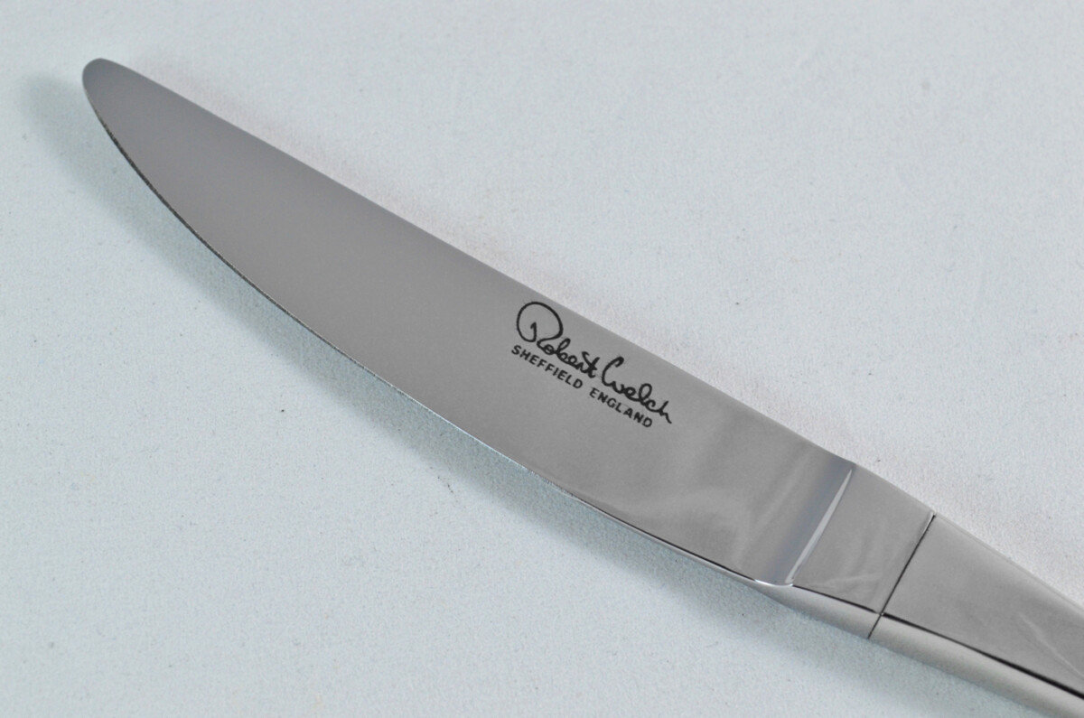 Robert Welch Stainless Steel 18/10 Set of Six Plain Edge Steak Knives Mirror Polished - Image 7