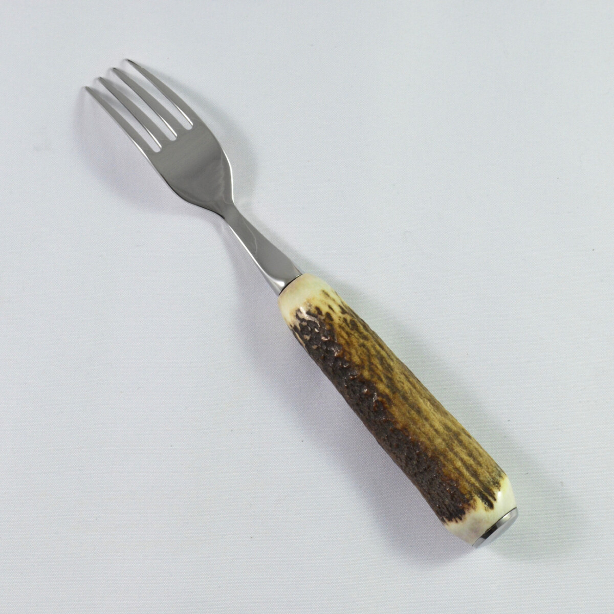 A Genuine Stag Handled Salad Fork - Image 2
