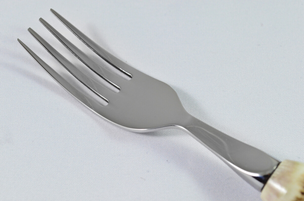A Genuine Stag Handled Salad Fork - Image 3