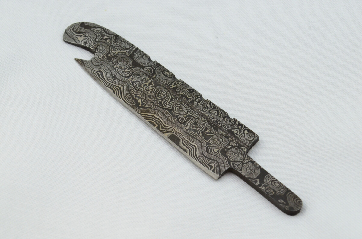New Fantastic Sgian Dubh Bottle Opener Damascus Steel Blank Blade Made in Sheffield England - Image 2
