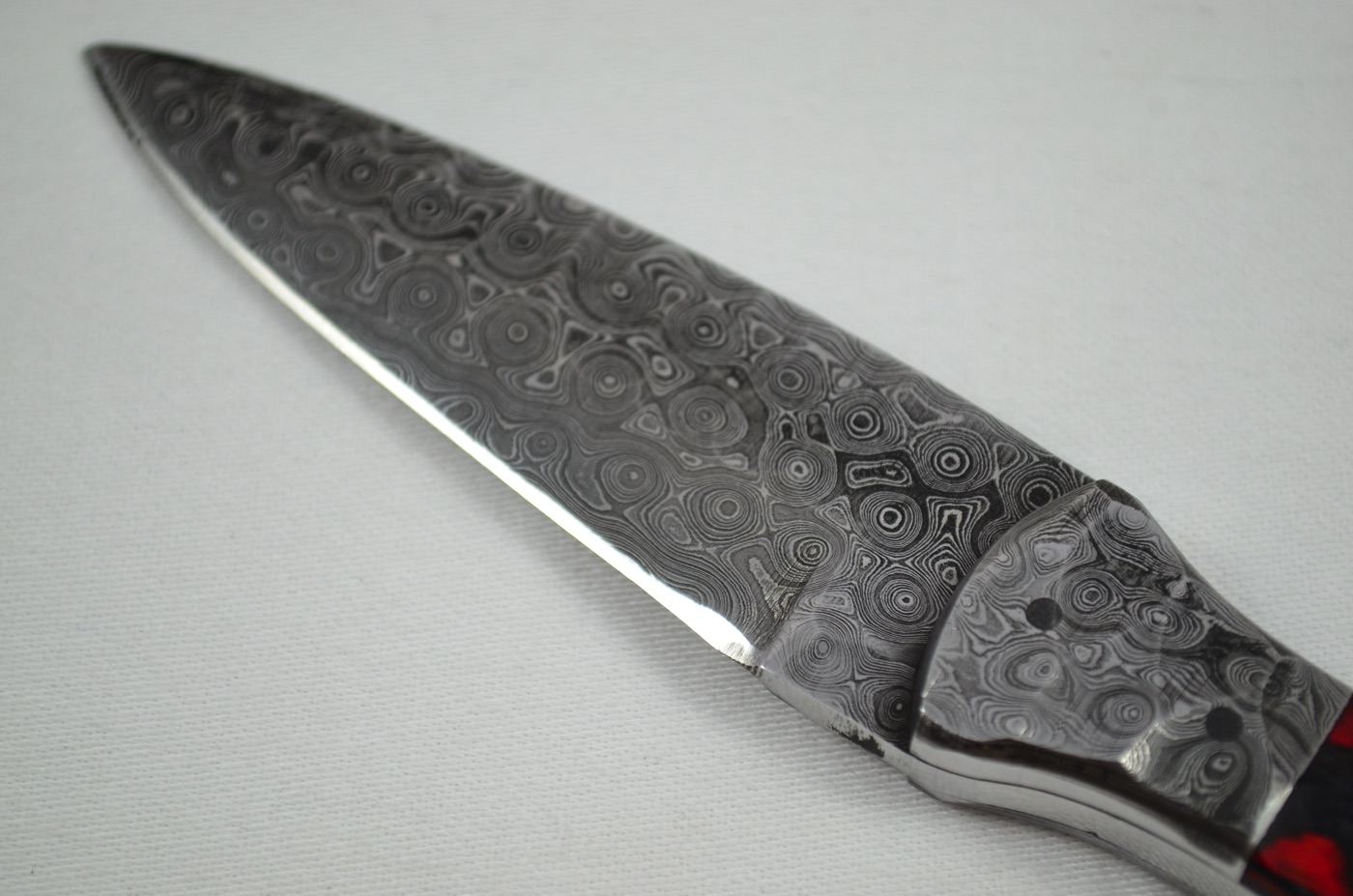 2026 Collection - Damascus Blade Laminate Wood & Handled Scottish Knife Sgian Dubh Dirk Leather Sheath Limited Edition 1 of 20 - Image 5