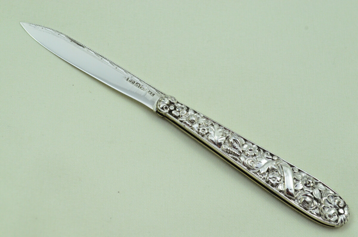 Pristine Silver Fully Restored Sheffield Made Pen/Pocket Knife 1893 - Image 2