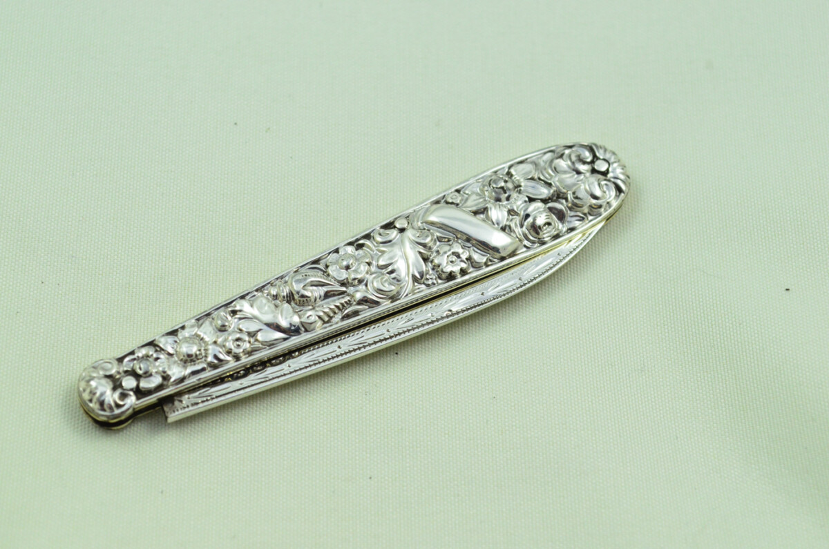 Pristine Silver Fully Restored Sheffield Made Pen/Pocket Knife 1893 - Image 9