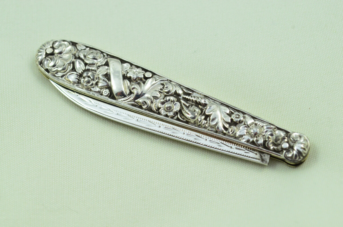 Pristine Silver Fully Restored Sheffield Made Pen/Pocket Knife 1893 - Image 10