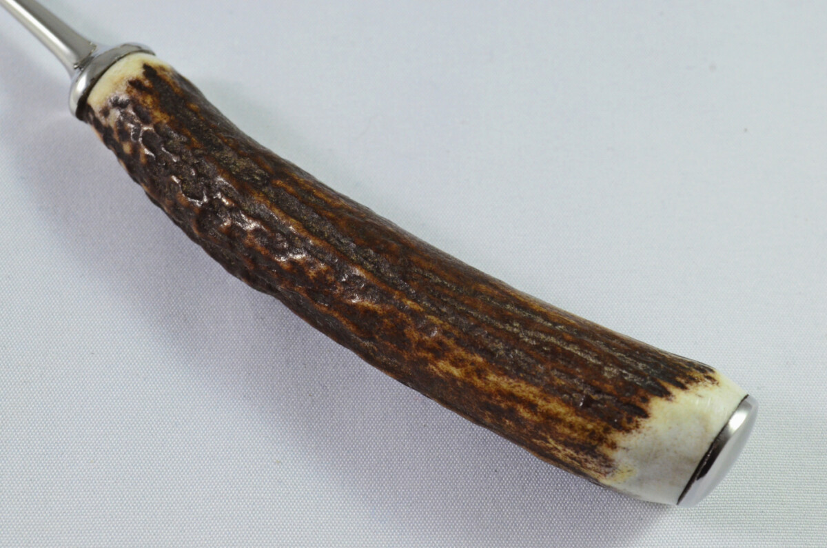 A Genuine Stag Handled Soup Spoon - Image 4