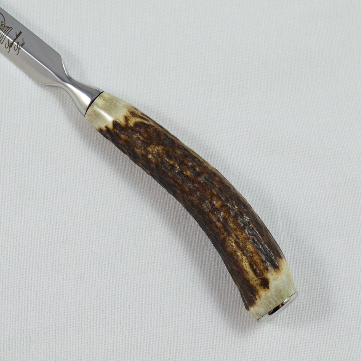 A Genuine Stag Horn Handled Diamond Letter Opener Gift Boxed - Image 3