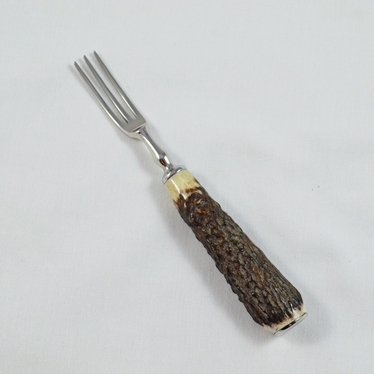 A Genuine Stag Horn Handled Tea Fork
