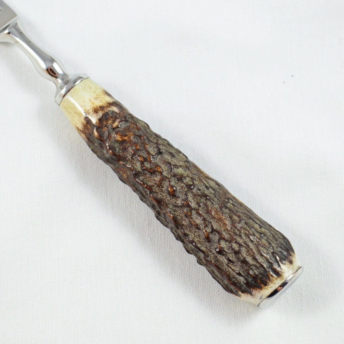A Genuine Stag Horn Handled Tea Fork - Image 4