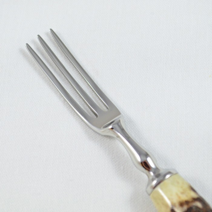 A Genuine Stag Horn Handled Tea Fork - Image 2