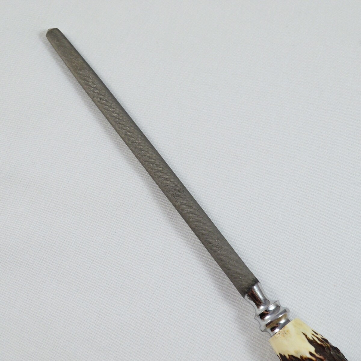 A Genuine Stag Horn Handled 3 Piece Carving Set - Image 12