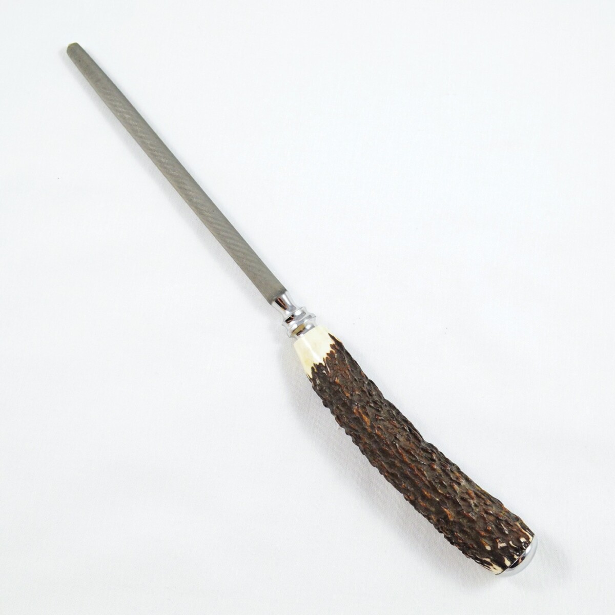A Genuine Stag Horn Handled 3 Piece Carving Set - Image 11
